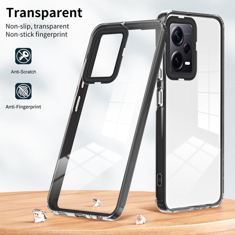 FRAME Zadný kryt pre Xiaomi Redmi Note 12 Pro+ 5G - čierny