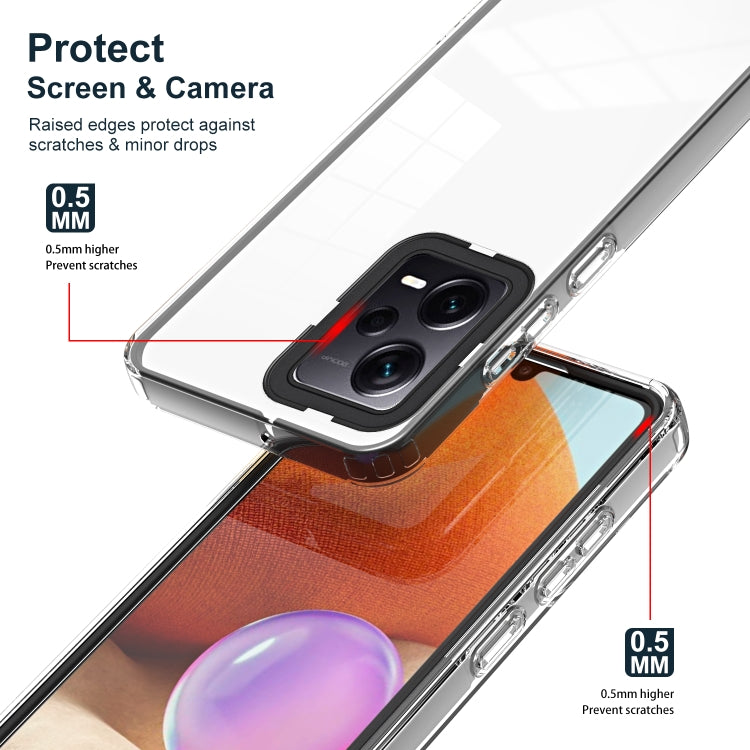 FRAME Zadný kryt pre Xiaomi Redmi Note 12 Pro+ 5G - čierny
