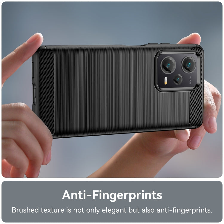 CARBON Zadný obal pre Xiaomi Redmi Note 12 Pro+ 5G - čierny