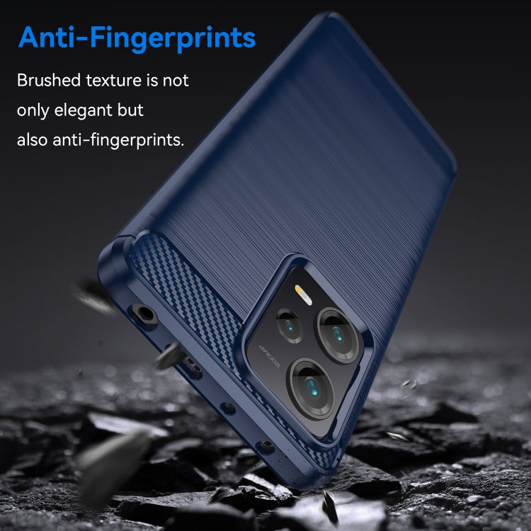 CARBON Zadný obal pre Xiaomi Redmi Note 12 Pro+ 5G - modrý