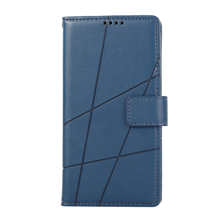 STITCHING Knižkové puzdro pre Xiaomi Redmi Note 12 Pro 5G - modré