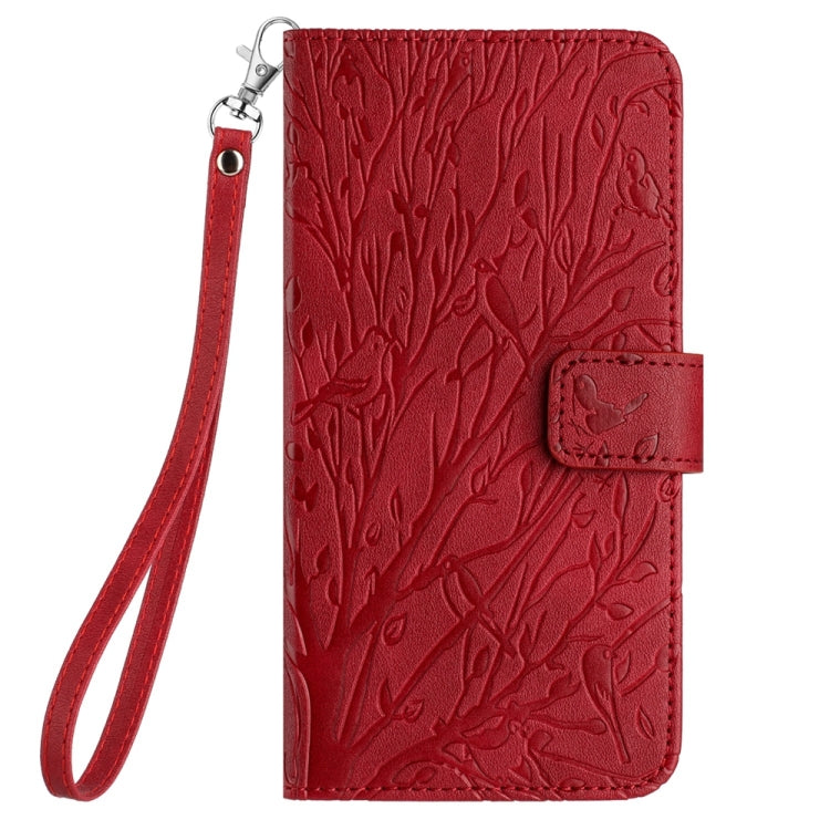 TREE Knižkové puzdro pre Xiaomi Redmi Note 12 Pro 5G - červené