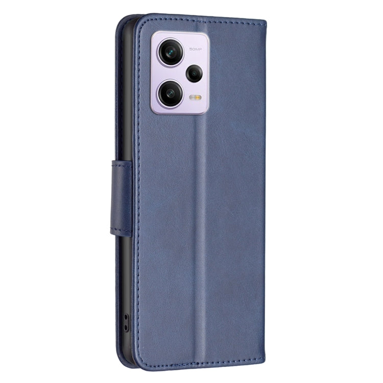 LAMBSKIN Knižkové puzdro pre Xiaomi Redmi Note 12 Pro 5G - modré