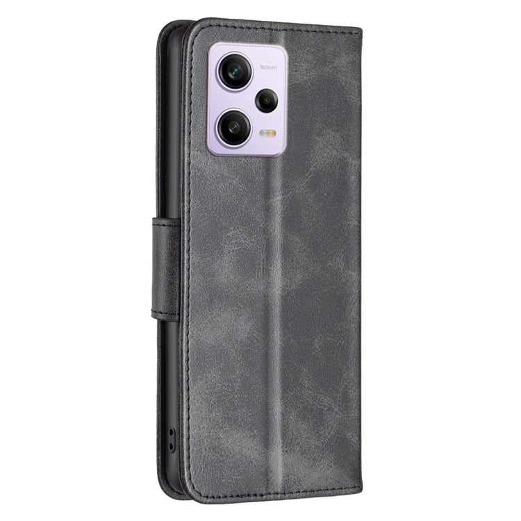 LAMBSKIN Knižkové puzdro pre Xiaomi Redmi Note 12 Pro 5G - čierne