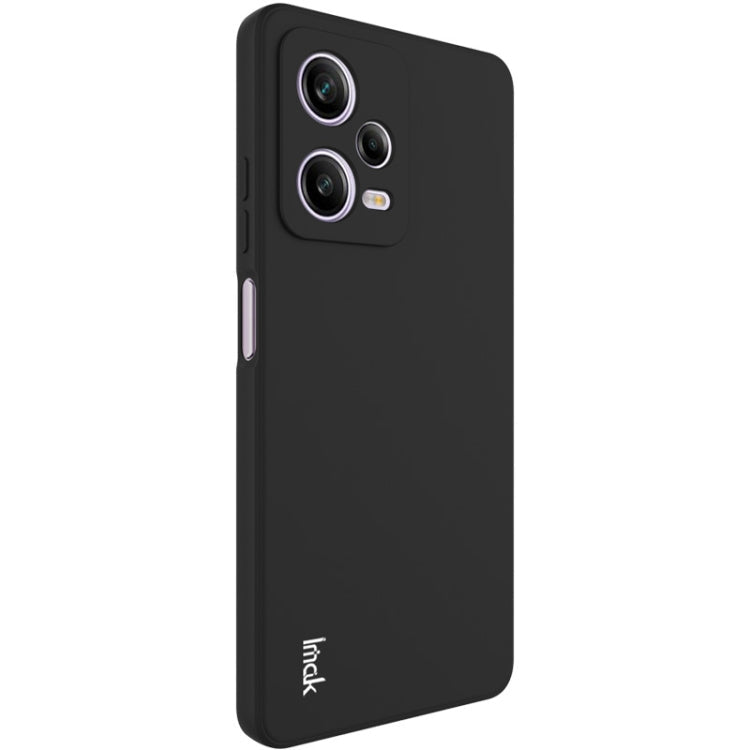 MATT Silikónový obal pre Xiaomi Redmi Note 12 Pro 5G - čierny