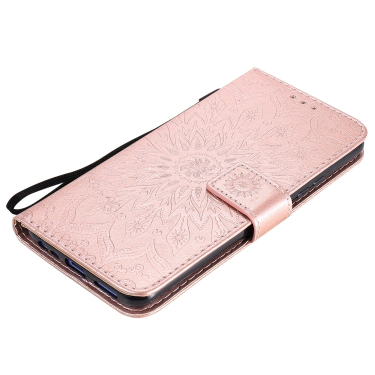 MANDALA Knižkové puzdro pre Xiaomi Redmi 9 - ružové