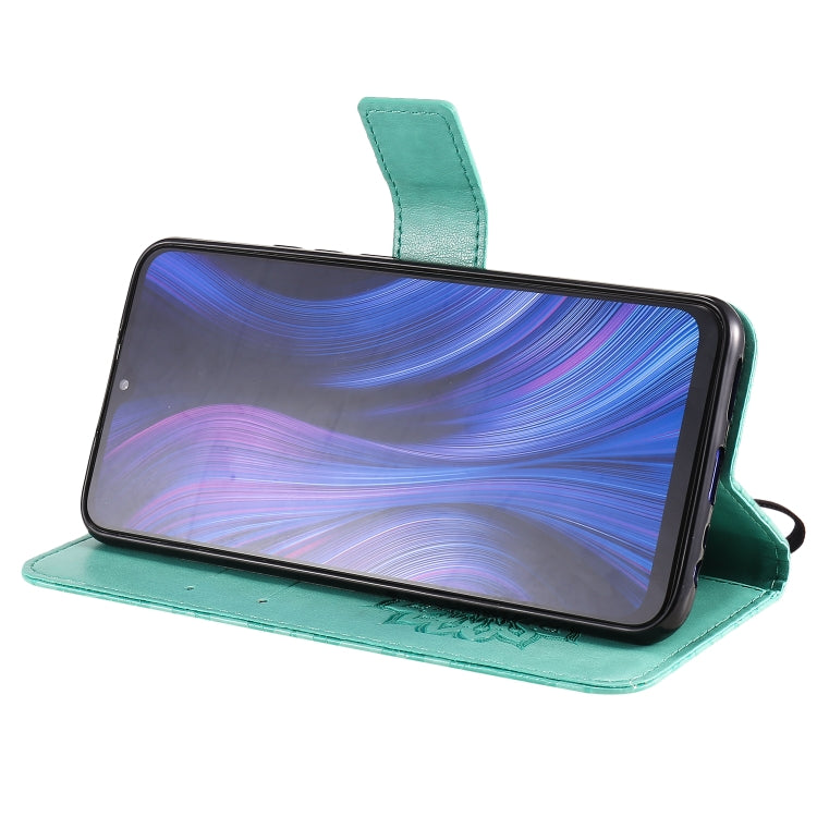MANDALA Knižkové puzdro pre Xiaomi Redmi 9 - zelené