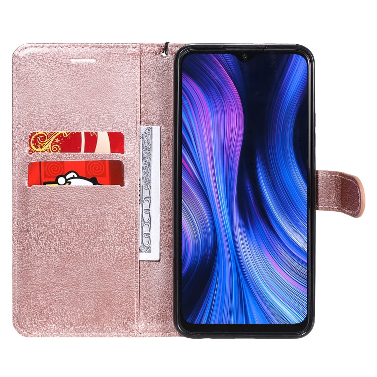 SOLID Knižkové puzdro pre Xiaomi Redmi 9 - ružové