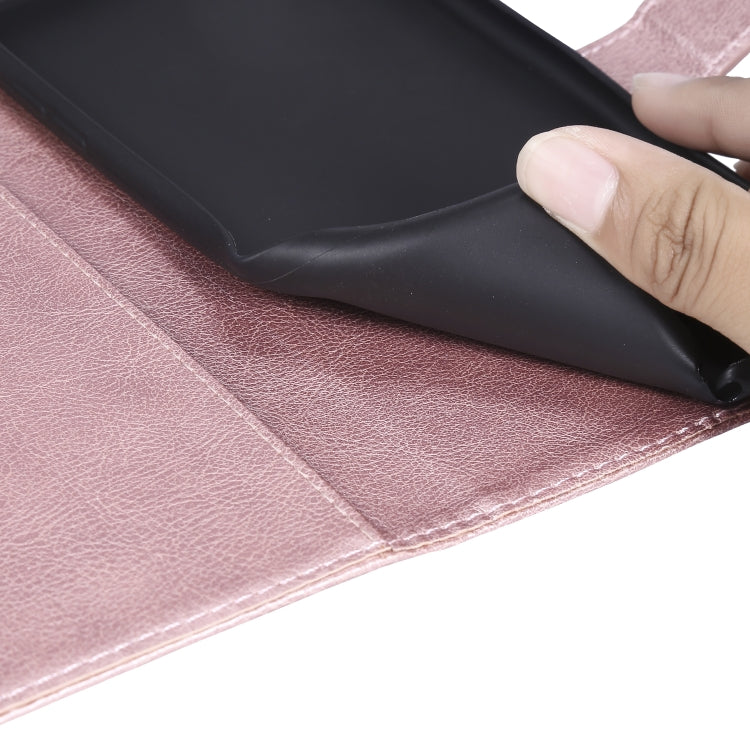 SOLID Knižkové puzdro pre Xiaomi Redmi 9 - ružové