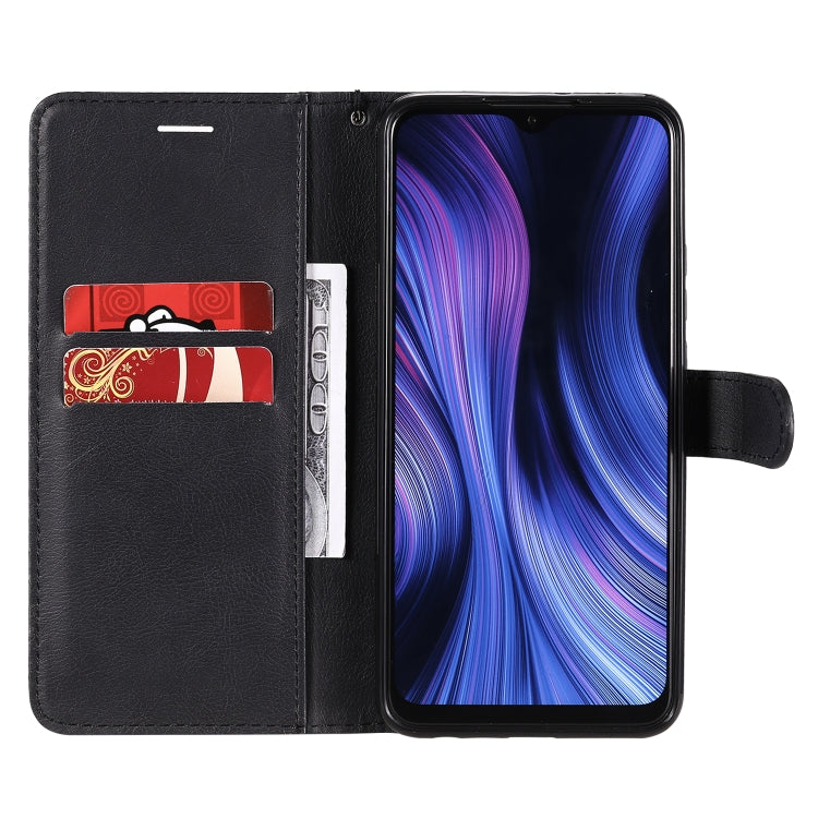 SOLID Knižkové puzdro pre Xiaomi Redmi 9 - čierne