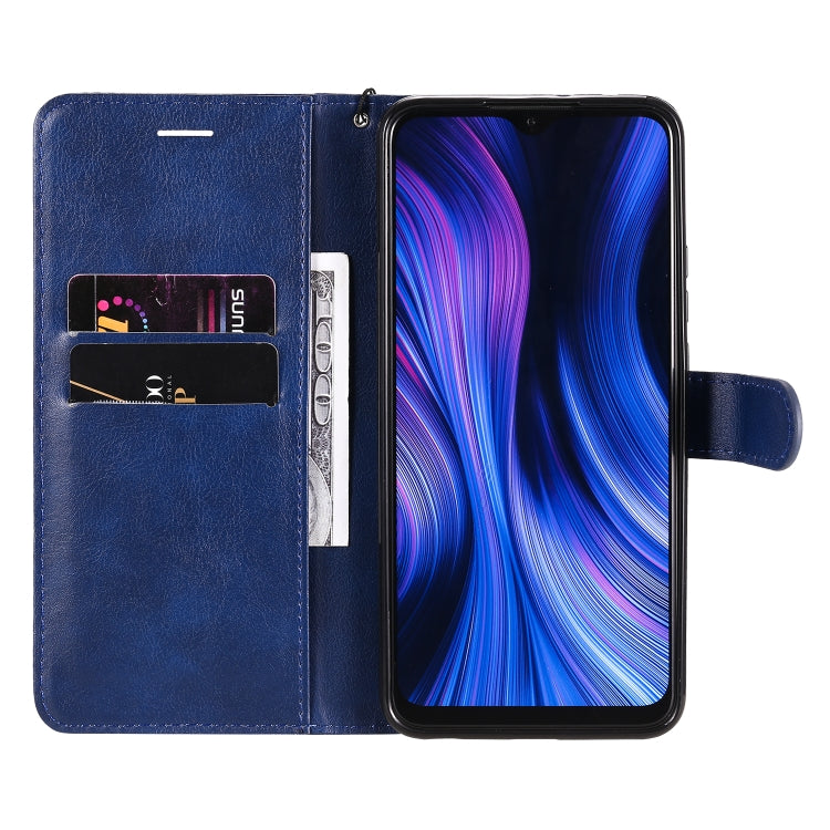 SOLID Knižkové puzdro pre Xiaomi Redmi 9 - modré