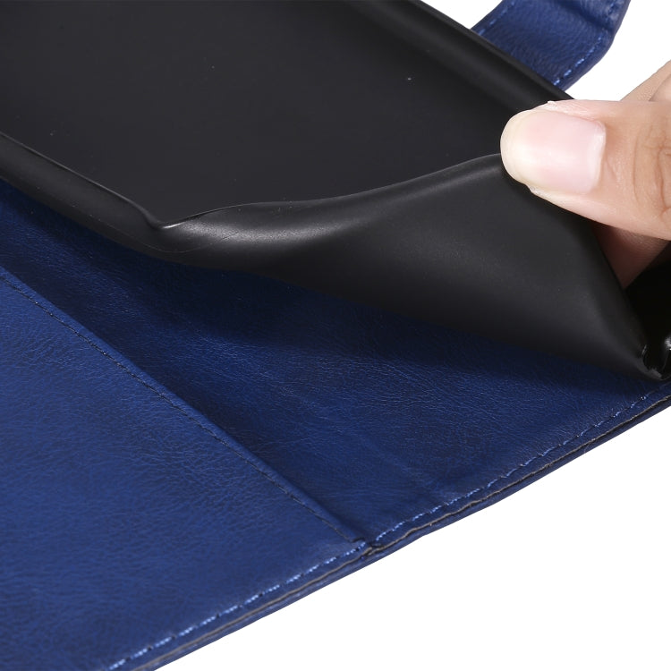SOLID Knižkové puzdro pre Xiaomi Redmi 9 - modré