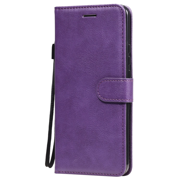 SOLID Knižkové puzdro pre Xiaomi Redmi 9 - fialové