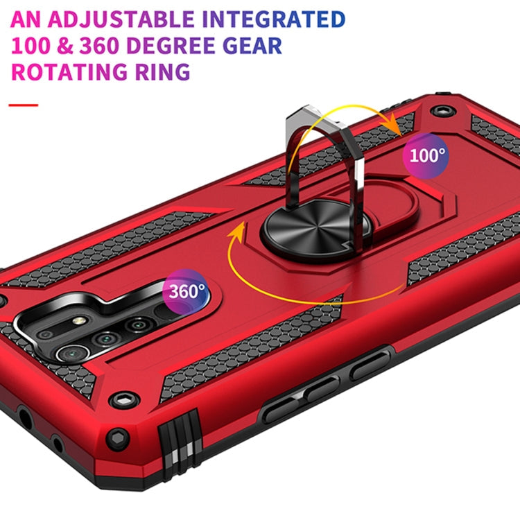 RING ARMOR Tvrdený kryt pre Xiaomi Redmi 9 - čierny