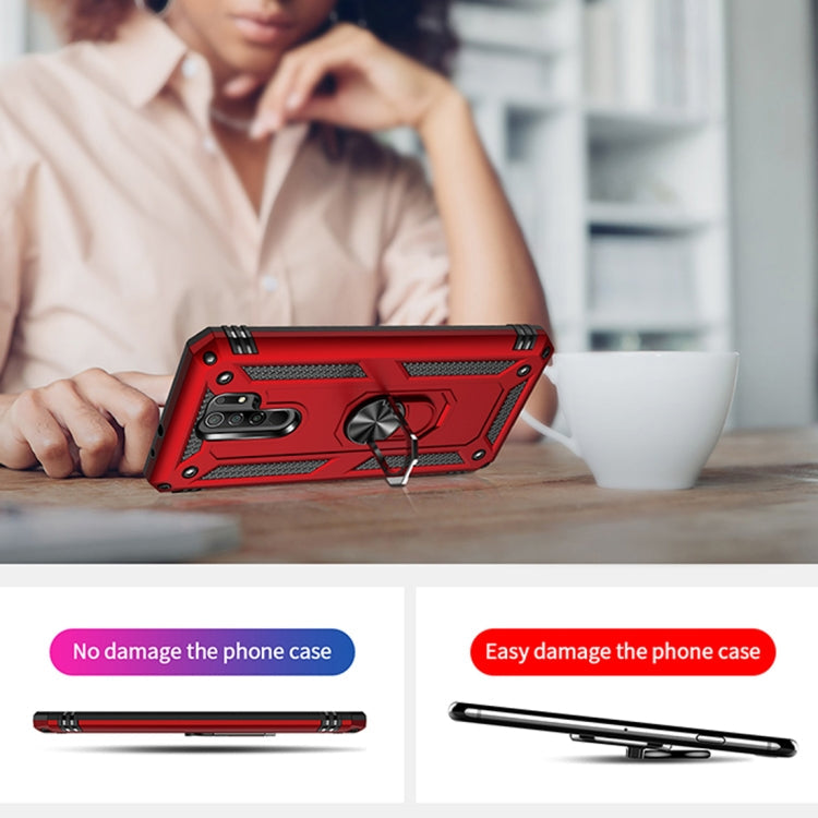 RING ARMOR Tvrdený kryt pre Xiaomi Redmi 9 - čierny