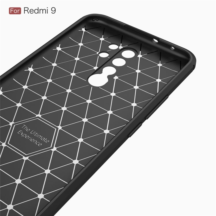 CARBON Zadný obal pre Xiaomi Redmi 9 - modrý