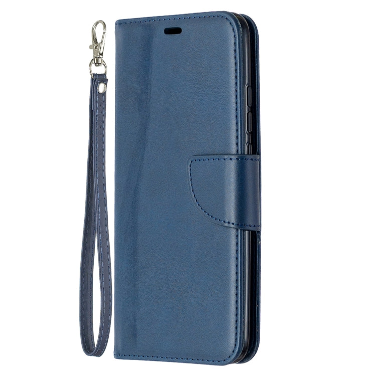 LAMBSKIN Knižkové puzdro pre Xiaomi Redmi 9A / 9AT - modré