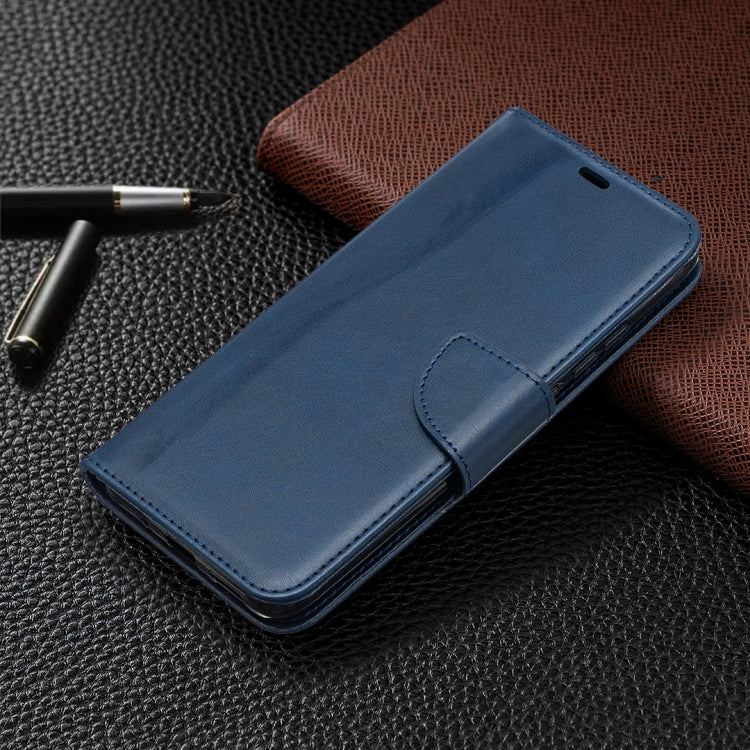 LAMBSKIN Knižkové puzdro pre Xiaomi Redmi 9A / 9AT - modré