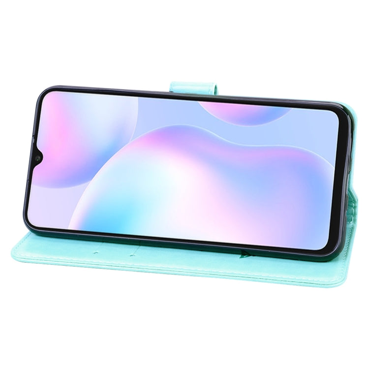 ROSE Knižkové puzdro pre Xiaomi Redmi 9A / 9AT - zelené