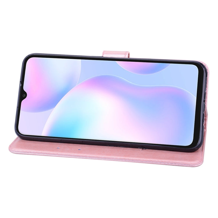 ROSE Knižkové puzdro pre Xiaomi Redmi 9A / 9AT - ružové