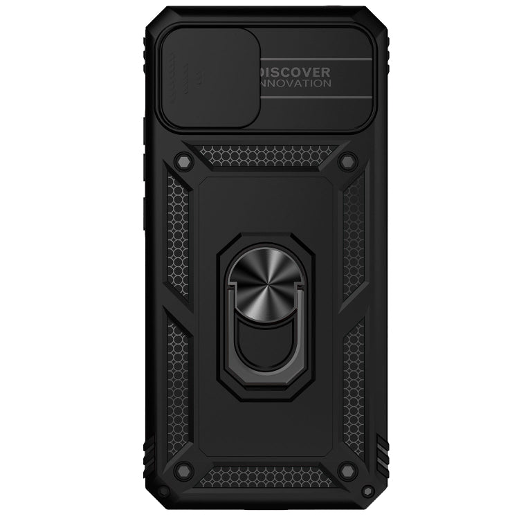 SLIDING ARMOR Tvrdený kryt pre Xiaomi Redmi 9A / 9AT - čierny