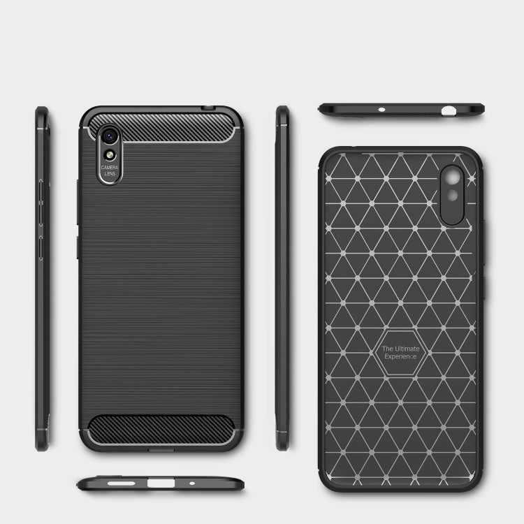 CARBON Zadný obal pre Xiaomi Redmi 9A / 9AT - modrý