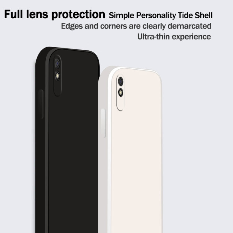 MATT Silikónový obal pre Xiaomi Redmi 9A / 9AT - červený