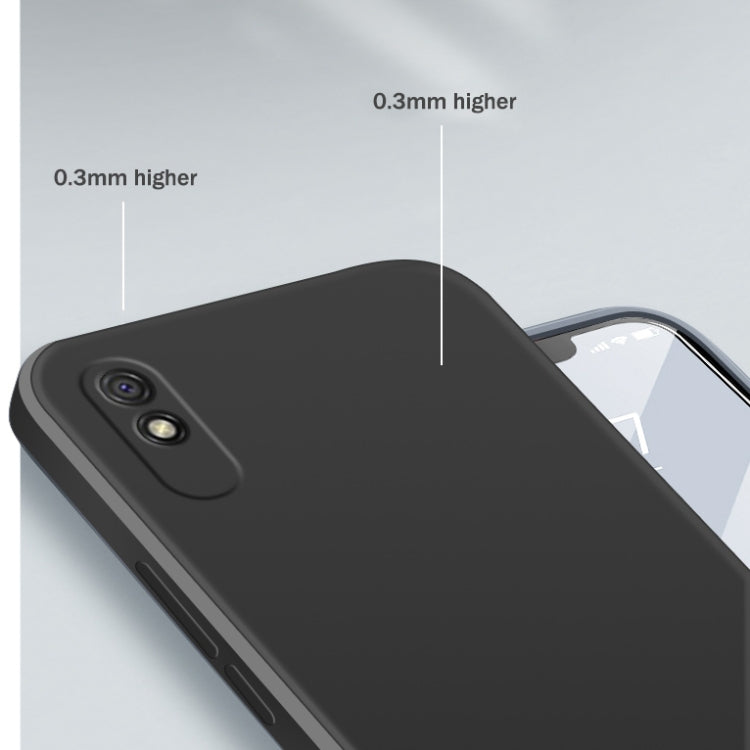 MATT Silikónový obal pre Xiaomi Redmi 9A / 9AT - modrý