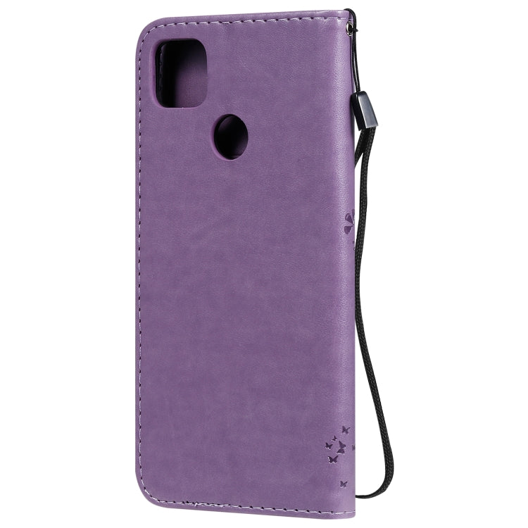 TREE Knižkové puzdro pre Xiaomi Redmi 9C - fialové