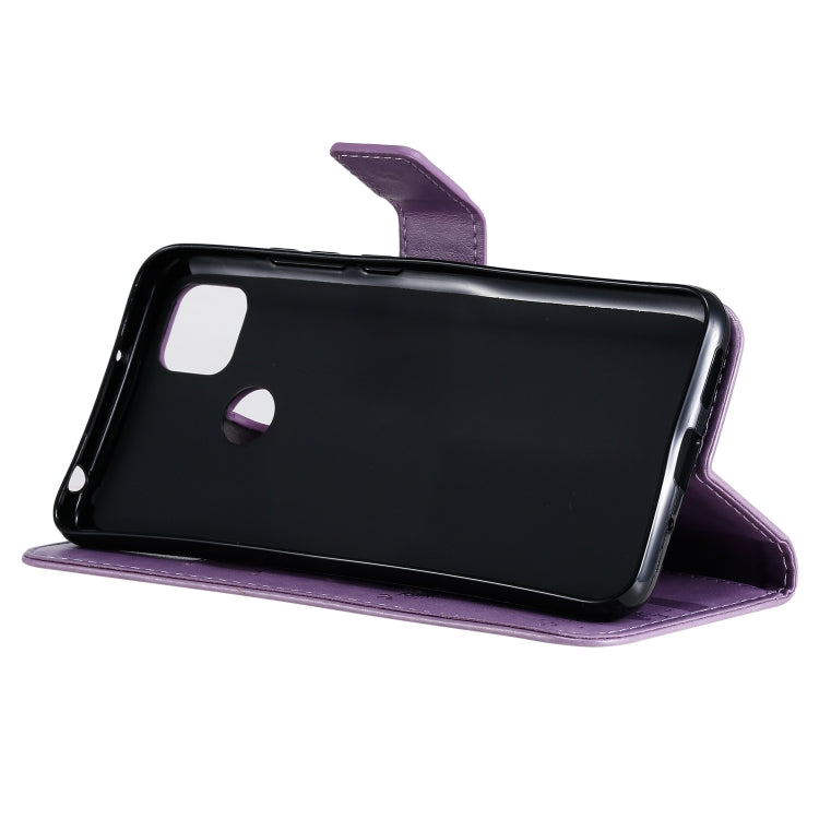 TREE Knižkové puzdro pre Xiaomi Redmi 9C - fialové