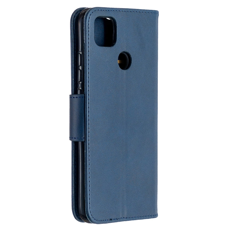 LAMBSKIN Knižkové puzdro pre Xiaomi Redmi 9C - modré
