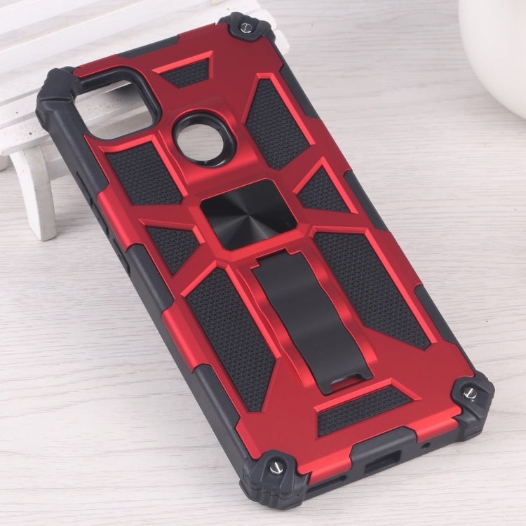 HOLDER ARMOR Tvrdený kryt pre Xiaomi Redmi 9C - červený