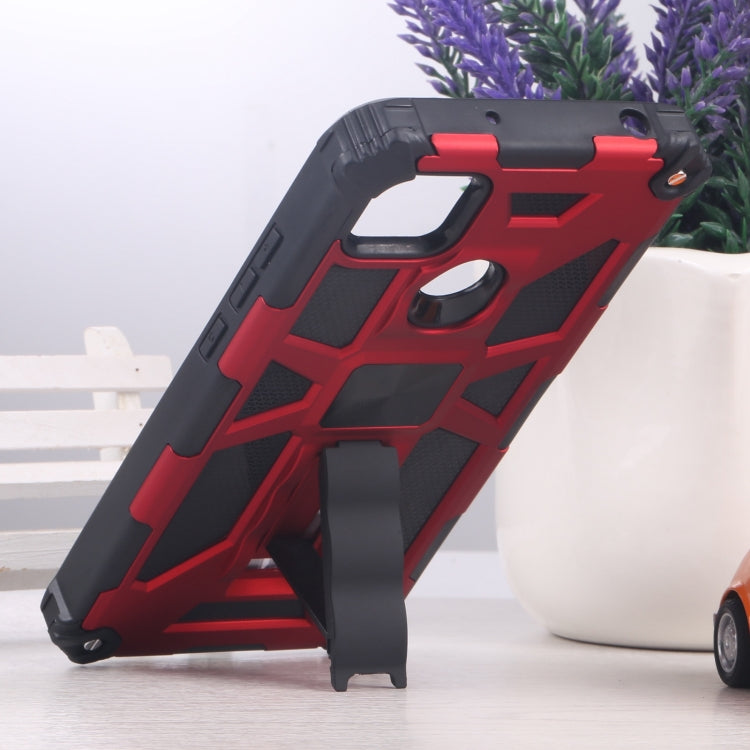 HOLDER ARMOR Tvrdený kryt pre Xiaomi Redmi 9C - červený