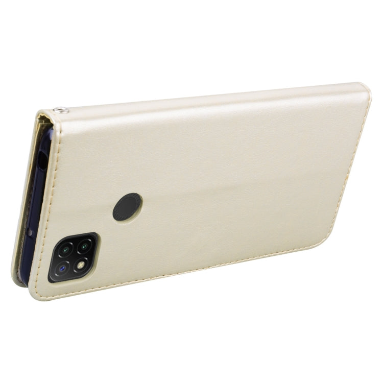 ROSE Knižkové puzdro pre Xiaomi Redmi 9C - zlaté