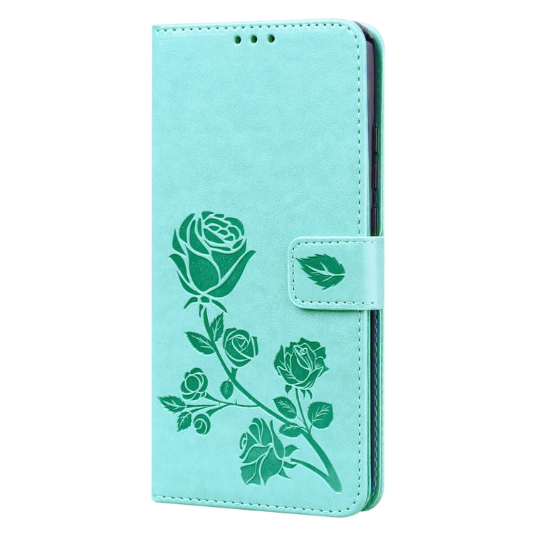ROSE Knižkové puzdro pre Xiaomi Redmi 9C - zelené