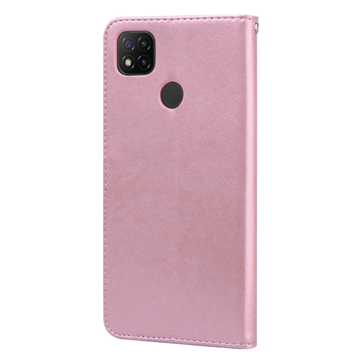ROSE Knižkové puzdro pre Xiaomi Redmi 9C - ružové
