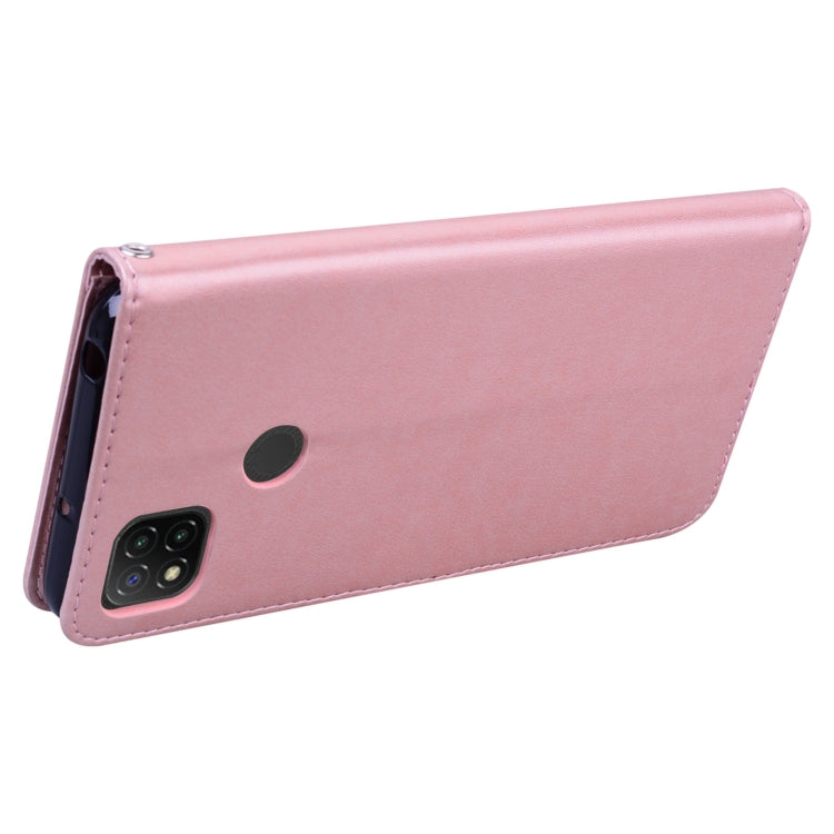ROSE Knižkové puzdro pre Xiaomi Redmi 9C - ružové