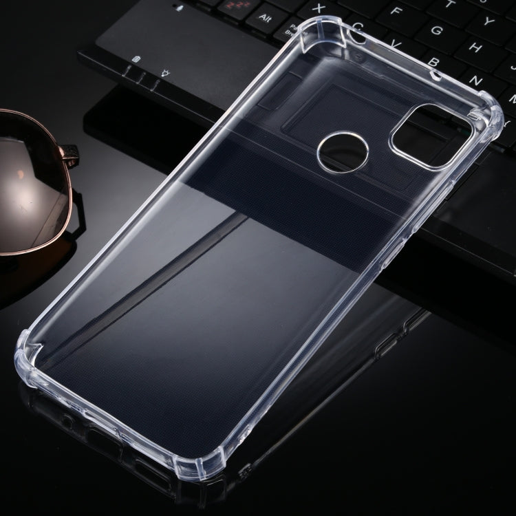 TRANSPARENTNÝ Silikónový obal pre Xiaomi Redmi 9C - priesvitný