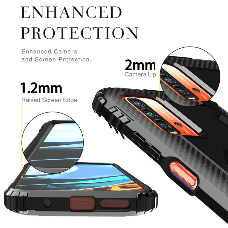 RING ARMOR Tvrdený kryt pre Xiaomi Redmi 9T - čierny