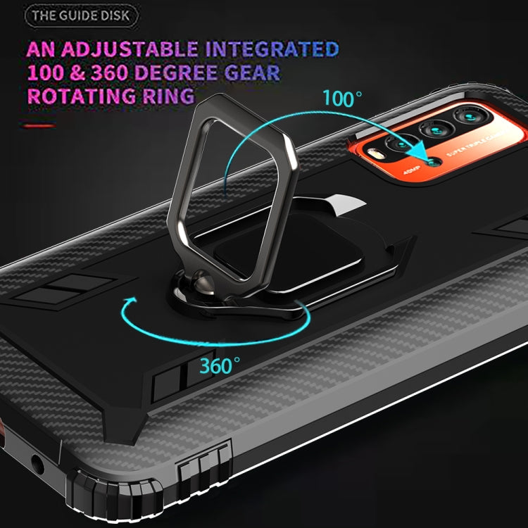 RING ARMOR Tvrdený kryt pre Xiaomi Redmi 9T - čierny