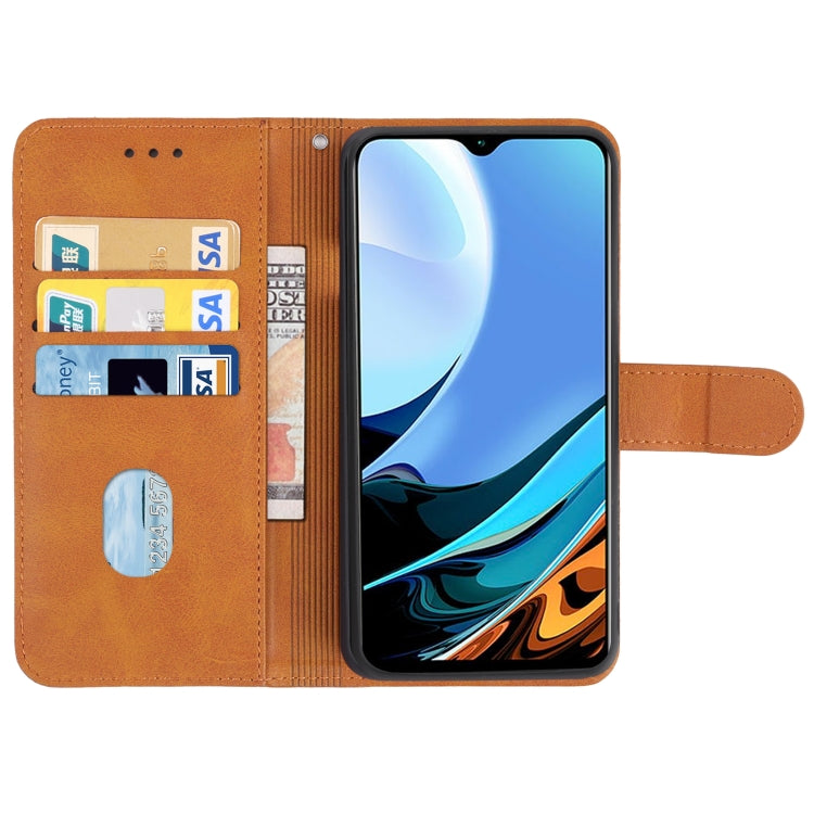 SOLID Knižkové puzdro pre Xiaomi Redmi 9T - hnedé