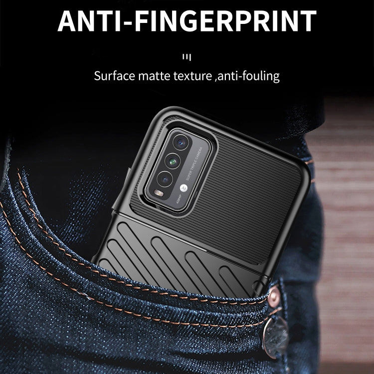 THUNDER Ochranný kryt pre Xiaomi Redmi 9T - čierny