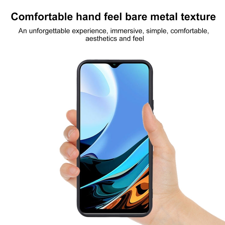 MATT Silikónový obal pre Xiaomi Redmi 9T - čierny