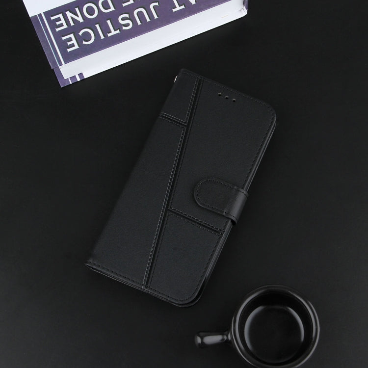 SOLID Knižkové puzdro pre Xiaomi Redmi 10 / Redmi 10 2022 - čierne