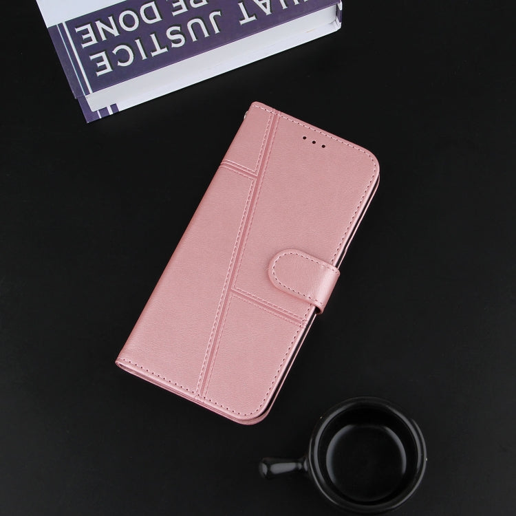 SOLID Knižkové puzdro pre Xiaomi Redmi 10 / Redmi 10 2022 - ružové