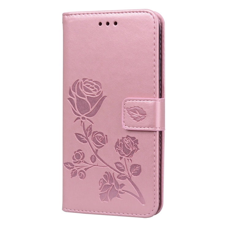 ROSE Knižkové puzdro pre Xiaomi Redmi 10 / Redmi 10 2022 - ružové