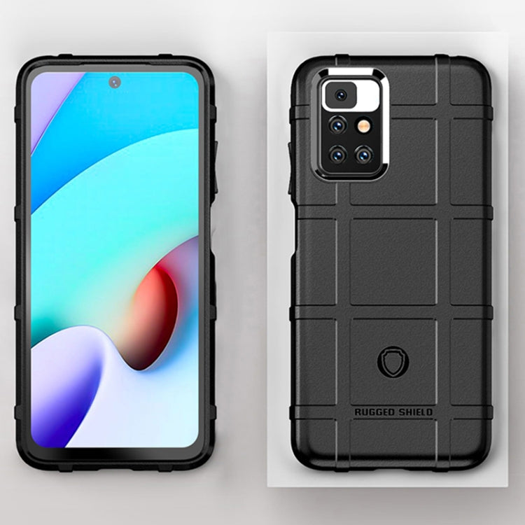 RUGGED Zadný kryt pre Xiaomi Redmi 10 / Redmi 10 2022 - čierny