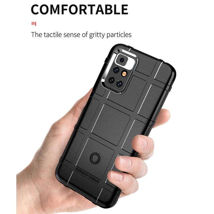 RUGGED Zadný kryt pre Xiaomi Redmi 10 / Redmi 10 2022 - čierny