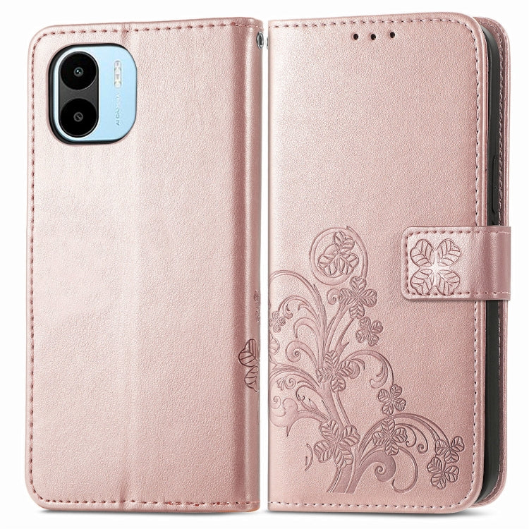LEAF Knižkové puzdro pre Xiaomi Redmi A1 / Redmi A2 - ružové