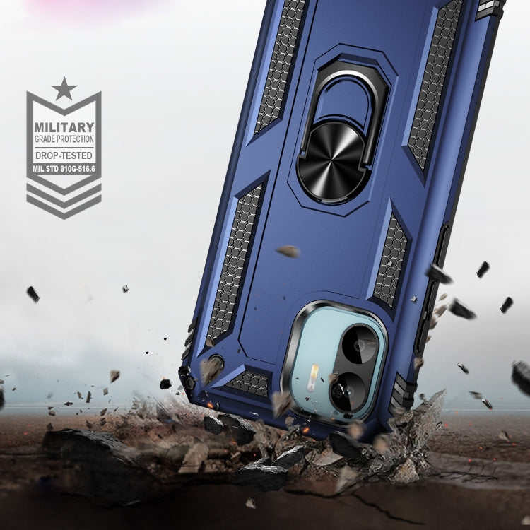 RING ARMOR Tvrdený kryt pre Xiaomi Redmi A1 / Redmi A2 - modrý